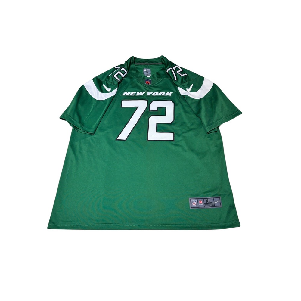 Nike NFL On Field New York Jets‎ Micheal Clemons 72 Jersey Mens XL Green White